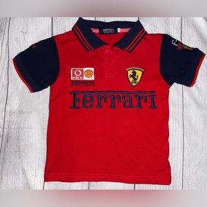 Ferrari Shirt Sz 18M NWOT
